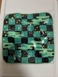 チェック柄タオル 25cm x 25cm