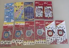 たまごっち シール　まとめ売り11点　セリアダイソー