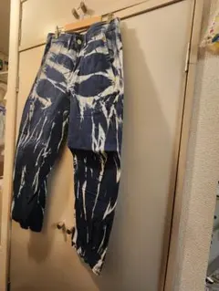 Levi'sプレミアムタイダイデザインデニムパンツ(エンジニアドジーンズ)