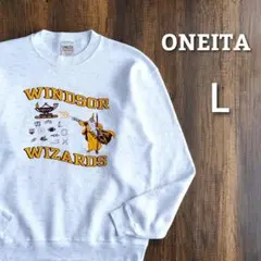 90s USA製 ONEITA スウェット WINDSOR WIZARDS L