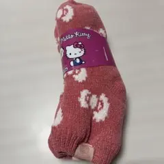 Hello Kitty ルームソックス ピンク 裏ボア