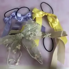 ヘアアクセサリー ヘアゴム リボン バレッタ