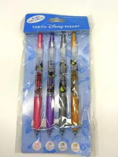 東京ディズニーリゾート メタリックゲルインキボールペン 4色セット