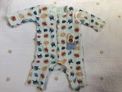アンパンマンロンパース 水色