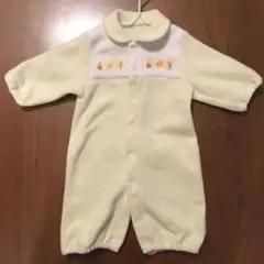 美品　長袖　ロンパース カバーオール　秋冬　50 60 ベビー　新生児　出産準備