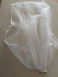 ホワイト チュール ウェディングベール