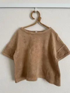 【オーガニックズー】Gold Terry Boxy T-Shirt1-2Y