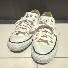 お値下げ！コンバース⭐︎ALL STAR ５1/2ローカット スニーカー白