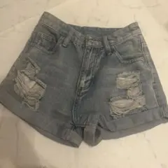 デニムショートパンツ