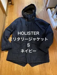 HOLISTER ミリタリージャケットSネイビー