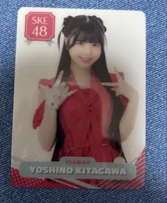 SKE48 teamKⅡ 北川愛乃 チーム別ランダムクリアトレーディングカード