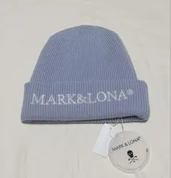 MARK&LONA ニット帽 LT.BLUE　新品