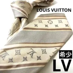 LOUIS VUITTON BIGモノグラム GOLD シルクネクタイ - メルカリ