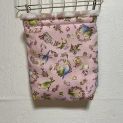 ワイドサイズ 厚手ボア 実用新案登録商品 ヒーターポケット付きモモンガポーチ9