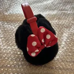 ディズニー　イヤーマフラー　ミニー　耳あて　レア　廃番　水玉　ドット