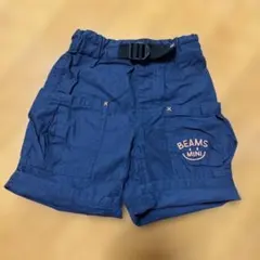 BEAMS mini ネイビー ショートパンツ 90のサムネイル