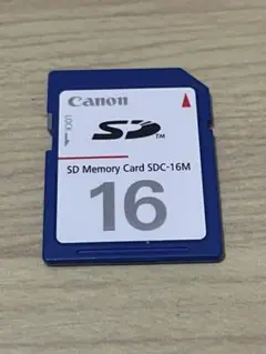 送料無料　Canon 16MB SDカード