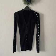 ALBUNDET WANG ⭐︎ブラックカーディガン M