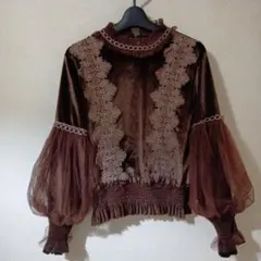 ベロア トップス