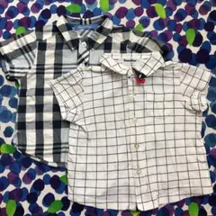 familiar シャツ 2枚セット 80