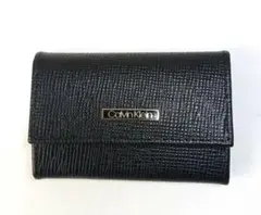新品カルバンクラインCALVIN KLEINキーケース、ブラック　訳有り品です。