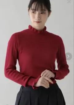 studio CLIP /natural by clip ハイネックカットソー