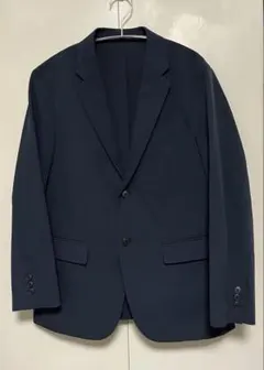 感動ジャケット ライト 袖丈着丈短め ネイビー Sサイズ ユニクロ UNIQLO