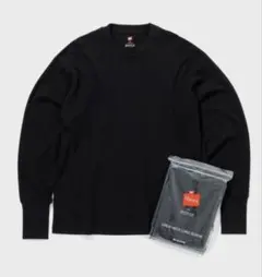 【Hanes for BIOTOP】コンフォートクルーネックプルオーバー　S