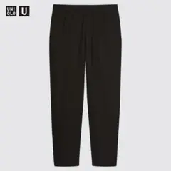 【未使用】UNIQLO U フレンチリブパンツ ブラック S ユニクロ