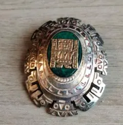 925/18K PERU デザイン ブローチ ペンダント