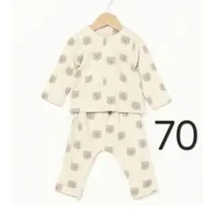 70【GAP】ブラナンベアプリント フレンチテリー コーデセット (ベビー)