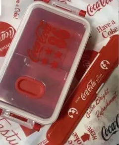 コカコーラ　箸　弁当箱 86ロゴ付き　未使用品のサムネイル