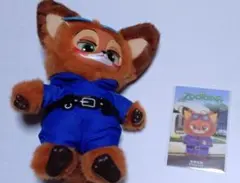 ズートピア ニック マスコット ぬいぐるみ