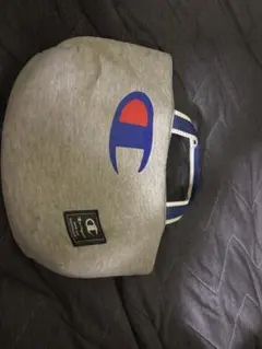 Champion ボディバッグ グレー ロゴ入り