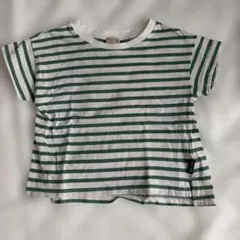 petit main ボーダーTシャツ 80cm