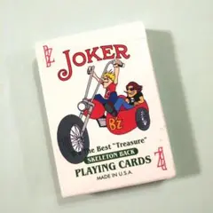 B'Zトランプ JOKER スケルトンバック トランプ