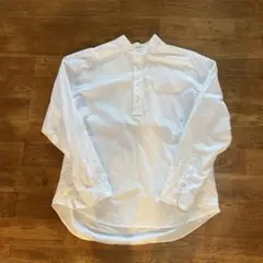 GAP スタンドカラー　バンドカラー　プルオーバー　ハーフボタン