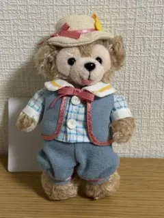 ダッフィー イースター 2010 ぬいぐるみバッジ　ディズニー　#1