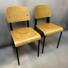 ジャン プルーヴェStandard Chair スタンダードチェア 2脚