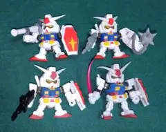 ガシャポン戦士 NEXT DASH RX78-2 4種 SDガンダム フィギュア