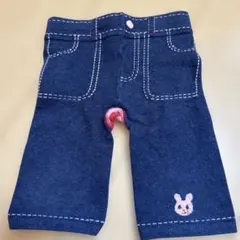 Hot Biscuits ベビー スパッツ デニム風 うさぎのサムネイル