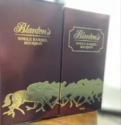 ブラントンブラック２本（レアキャップ付） 2025年最新】Blanton's ウイスキーの人気アイテム - メルカリ