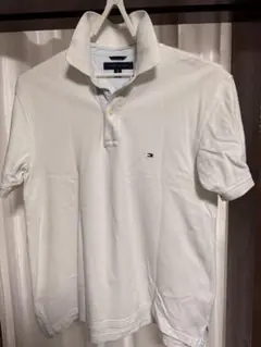 Tommy Hilfiger ホワイト ポロシャツ L