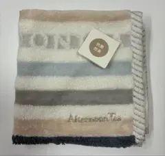 Afternoon Tea ストライプタオルハンカチ