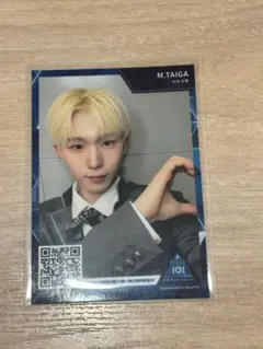 日プ 新世界 松田太雅 制服トレカ KCON ハーフサイズフォト 2枚セット