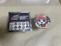 銀魂 吉原大炎上 トレーディング ホログラム 缶バッジ 神楽