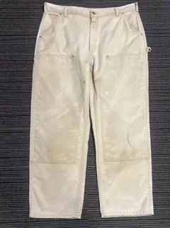 USA製 Carhartt カーハート ダブルニー ペインターパンツ ベージュ
