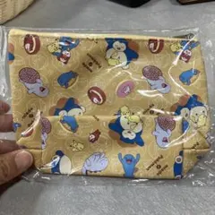 ポケモンキャラクターマチありポーチ ベージュ