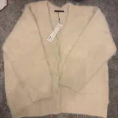 ボリュームシャギーニット