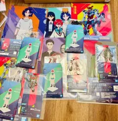 m*️様 ジークアクス　一番くじ　セット　クリアファイル　ラバー　アクリルスタン